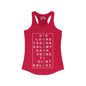 The World Doesn't Always Make Sense At First Glance Women's Ideal Racerback Tank