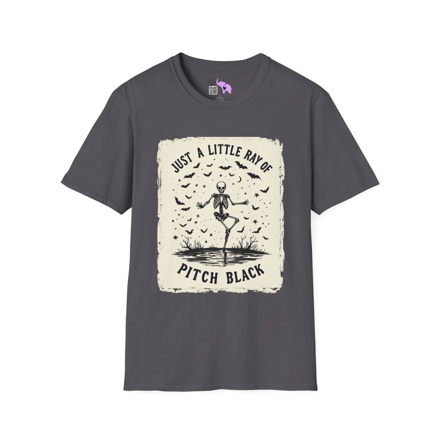 Just A Little Ray of Pitch Black Adult T-shirt