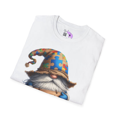 Be Kind Autism Awarness Gnome Adult T-shirt