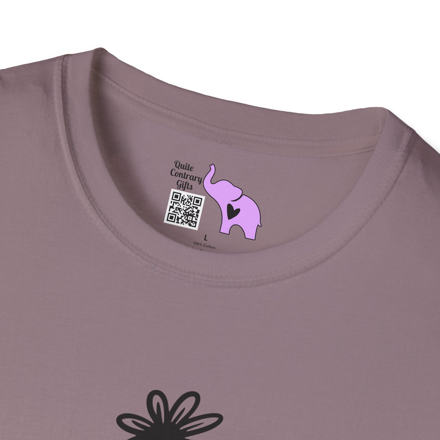 Dreams (Vertical, Floral) Adult T-shirt