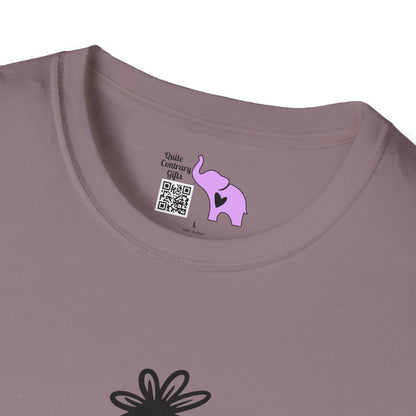 Dreams (Vertical, Floral) Adult T-shirt