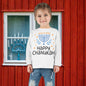 Happy Chanukah Toddler Long Sleeve Tee