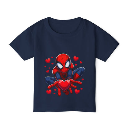 Valentines Spiderman Heavy Cotton™ Toddler T-shirt