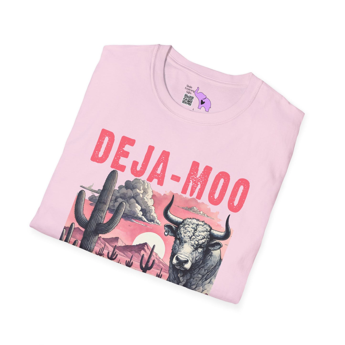 Deja Moo Adult T-shirt