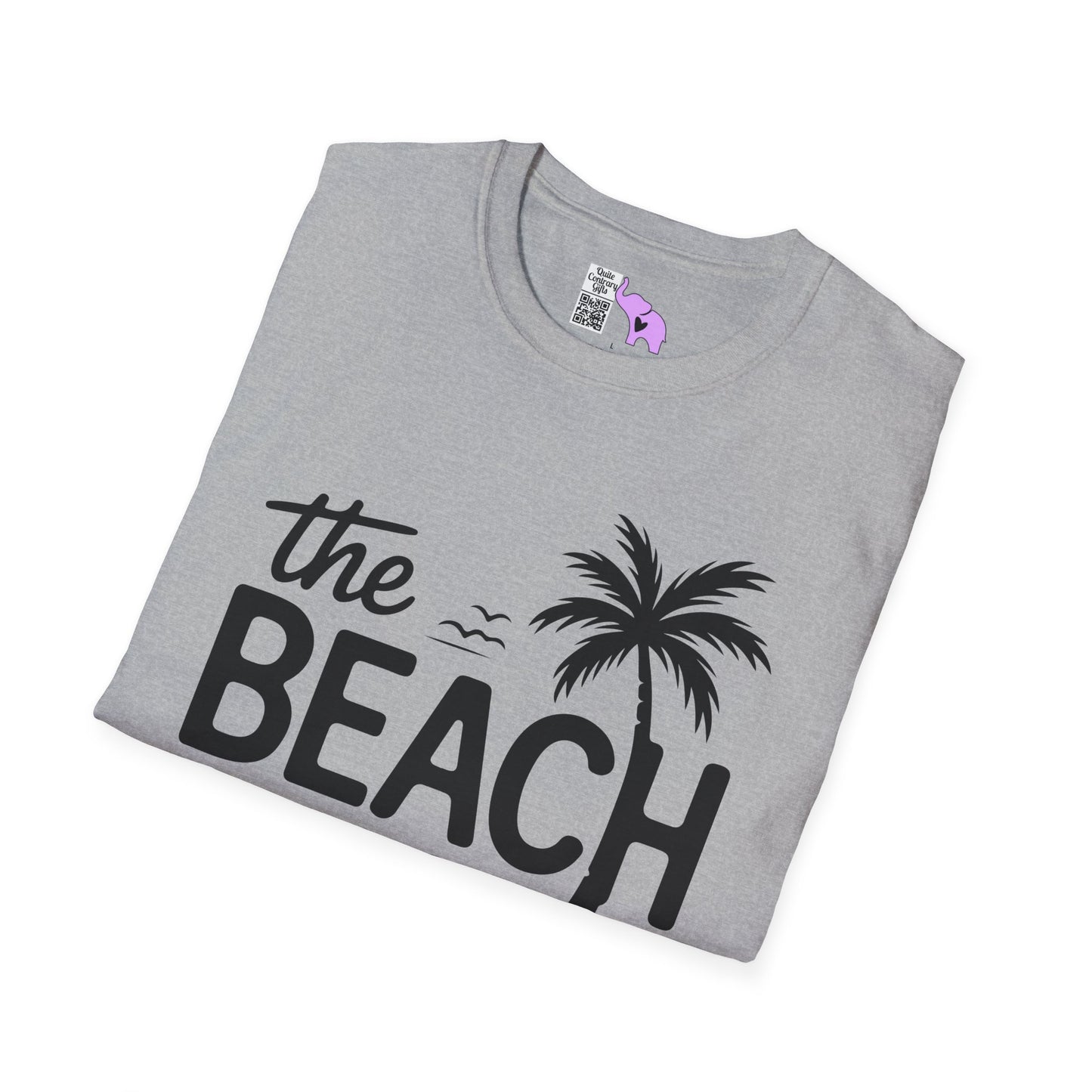 The Beach Fixes Everything Adult T-shirt