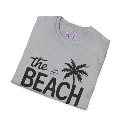 The Beach Fixes Everything Adult T-shirt