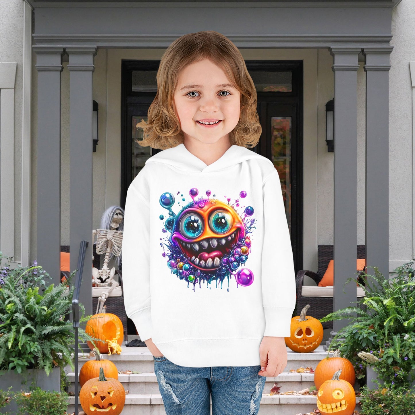 Bubbly Monster Toddler Hoodie