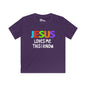 Jesus Loves Me This I Know Youth Softstyle Tee