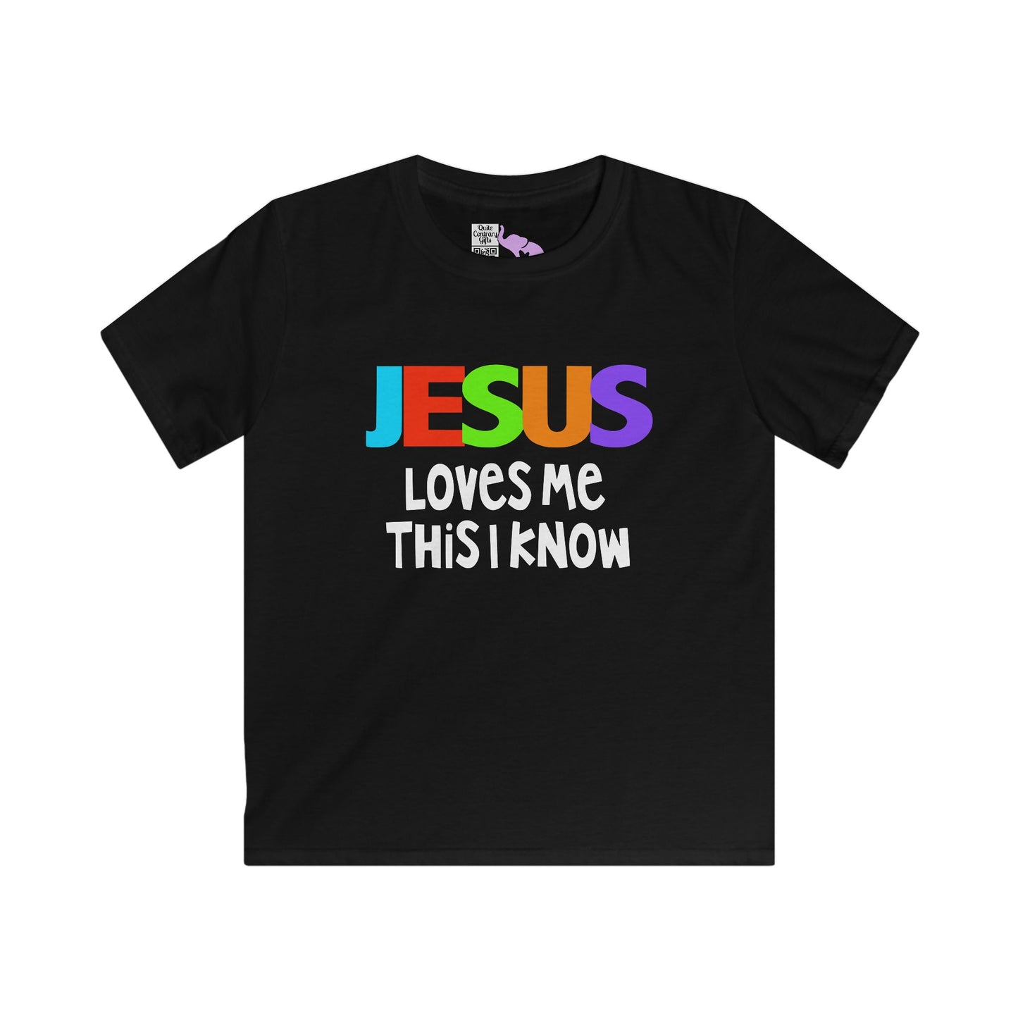 Jesus Loves Me This I Know Youth Softstyle Tee