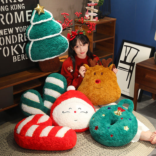 Cozy Christmas Plush & Pillow Collection