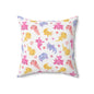 Axolotl Whimsy Throw Pillow