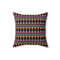 Midnight Clay Cairn Stripes Throw Pillow