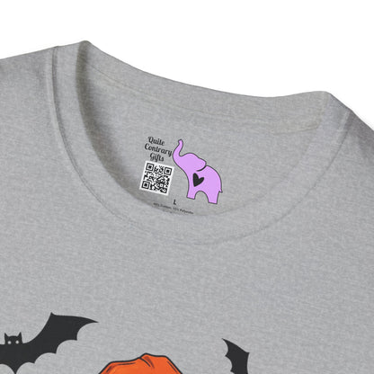 Spooky Mama (Black Catl) Adult T-shirt