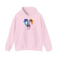 Colorful Face Heavy Blend™ Hooded Sweatshirt