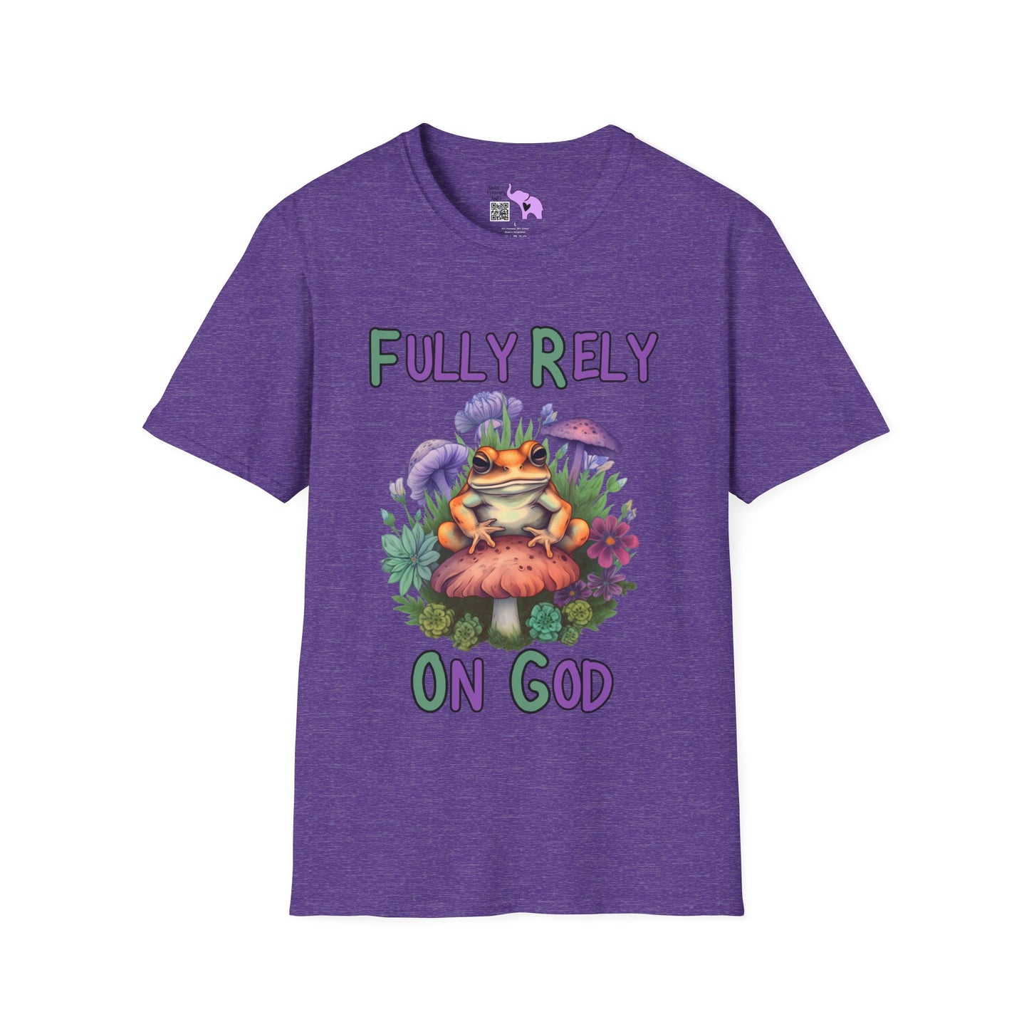 Fully Rely on God FROG Adult T-shirt