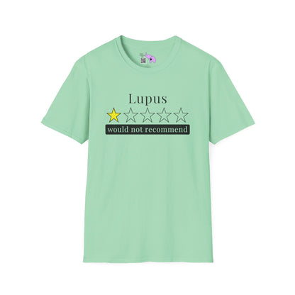 Lupus 1 Star Would Not Recommend Adult T-shirt