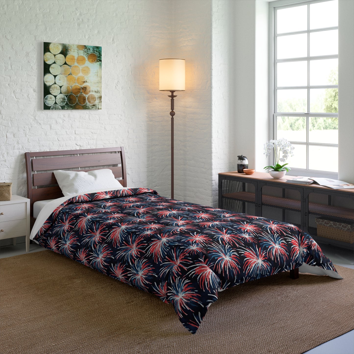 Rocket's Red Glare Bloom Comforter