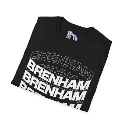 Brenham (Triple Arched) Texas Adult T-shirt