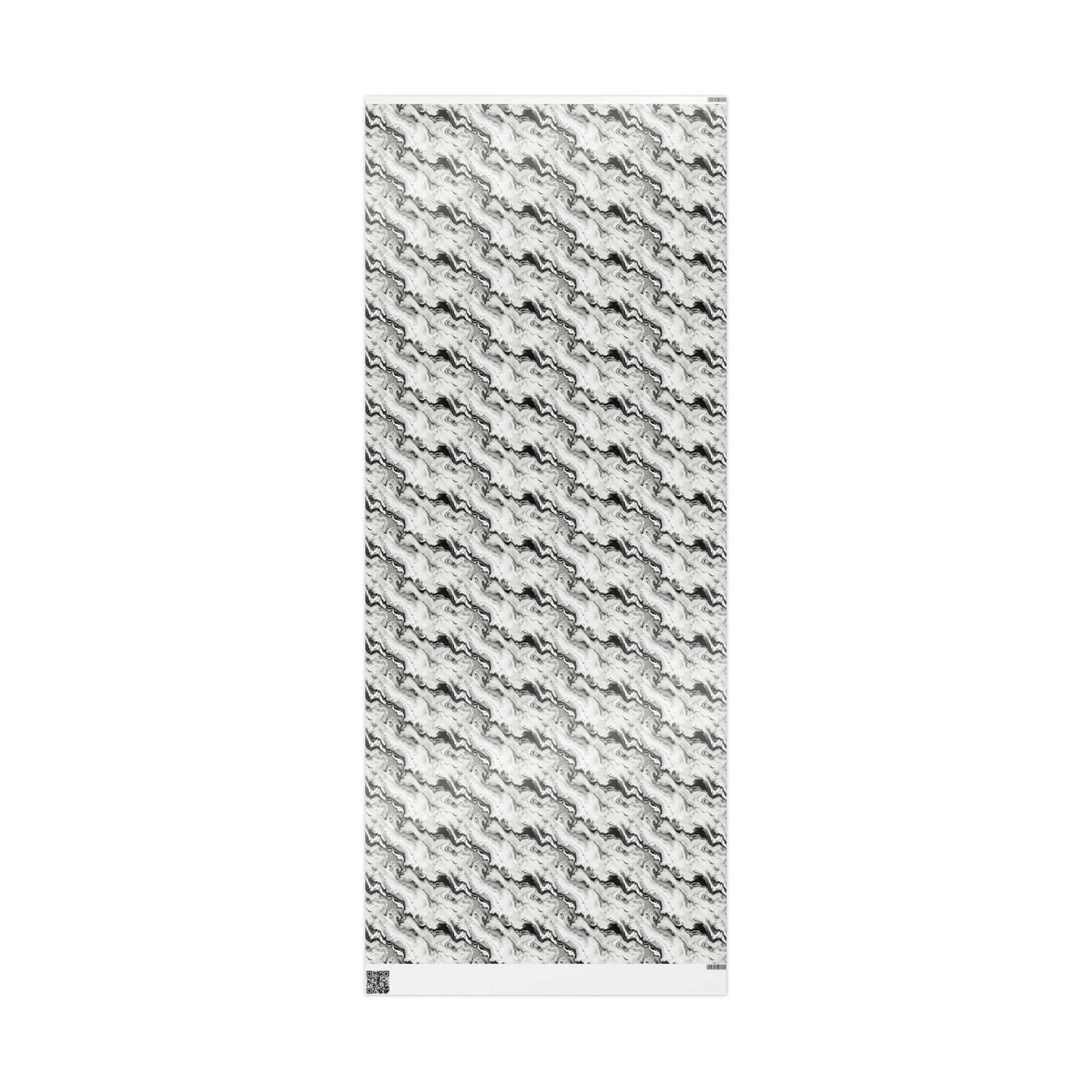 Frost Veil Marble Wrapping Paper