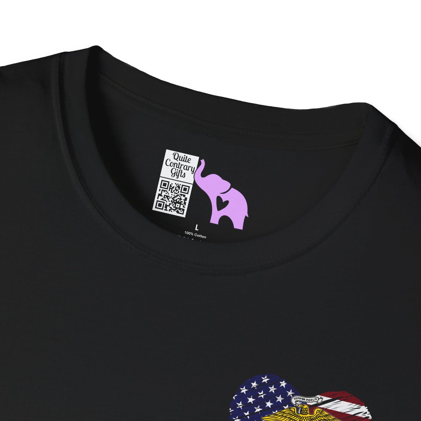 Proud Dad of US  Marine Daughter Adult T-shirt