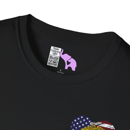 Proud Dad of US  Marine Daughter Adult T-shirt
