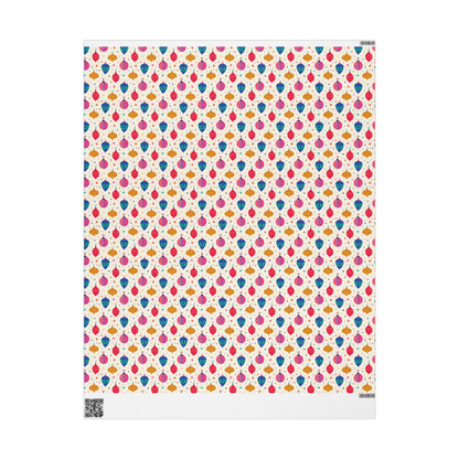 Ornament Parade Wrapping Paper