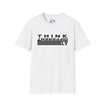 Think Differently Adult T-shirt