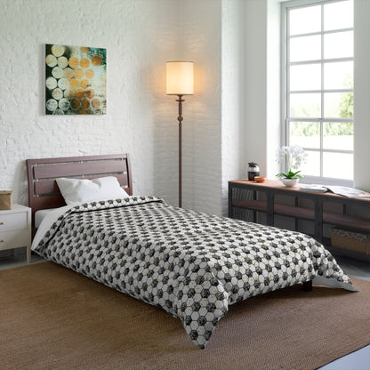 Soccer Gold Rush Comforter
