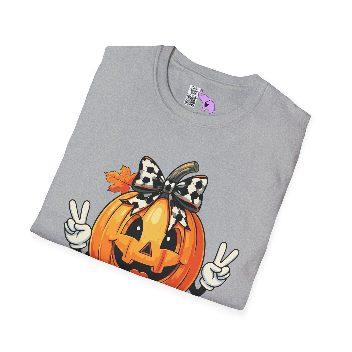 Pumpkin Peace Adult T-shirt