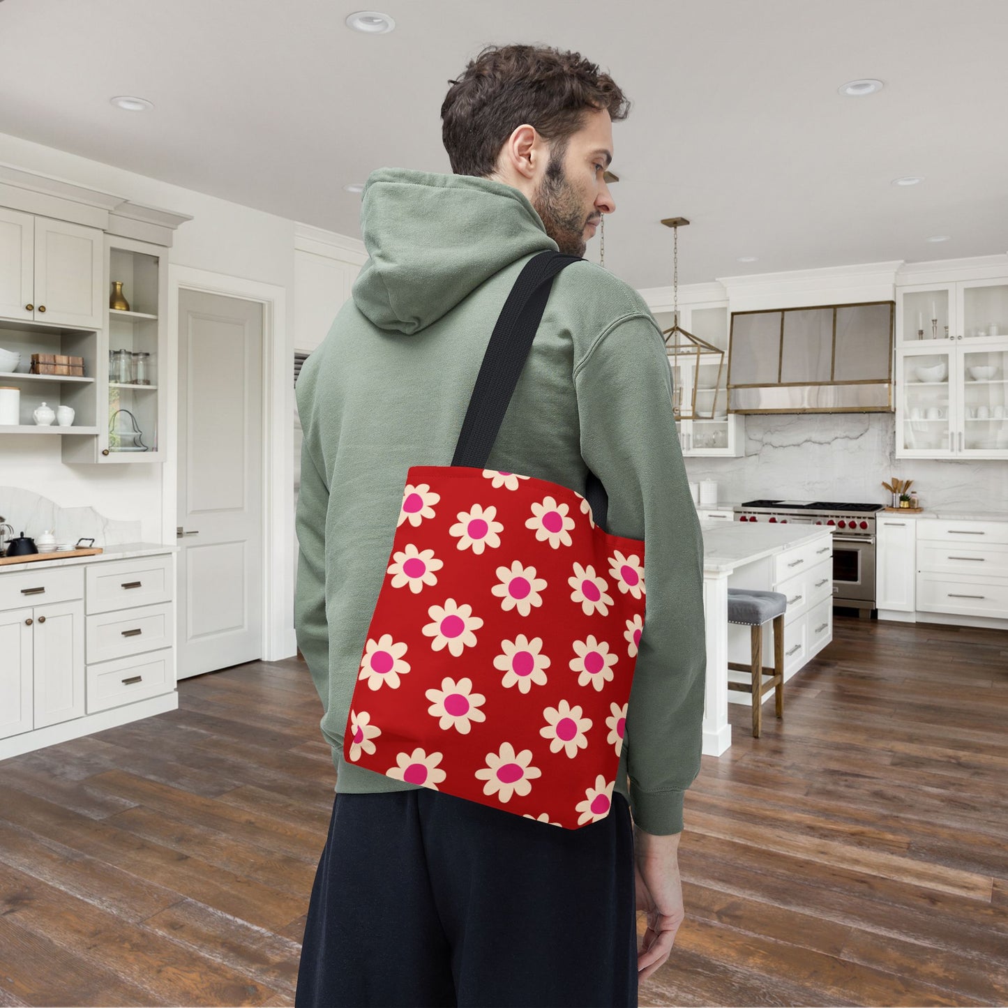Cupid's Garden Canvas Tote Bag