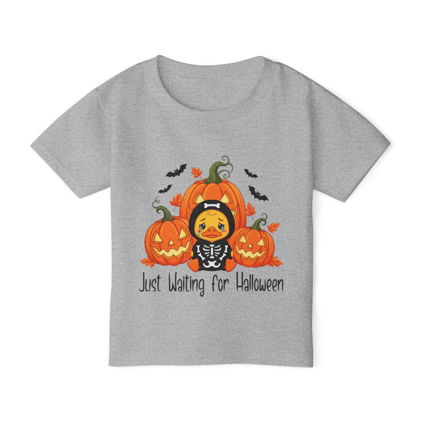 Just Waiting for Halloween Heavy Cotton™ Toddler T-shirt