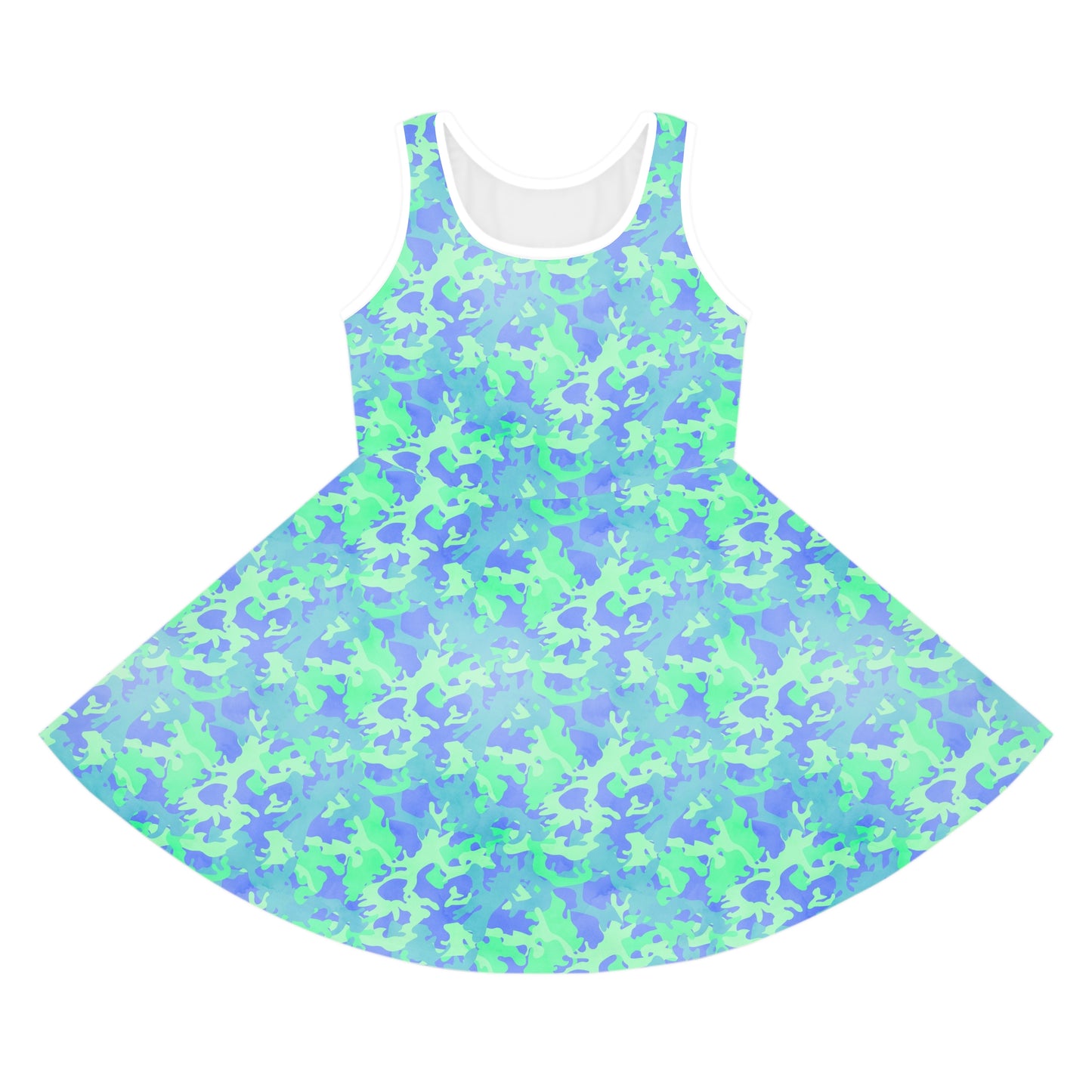 Glacier Grove Camo Girls' Sleeveless Sundress