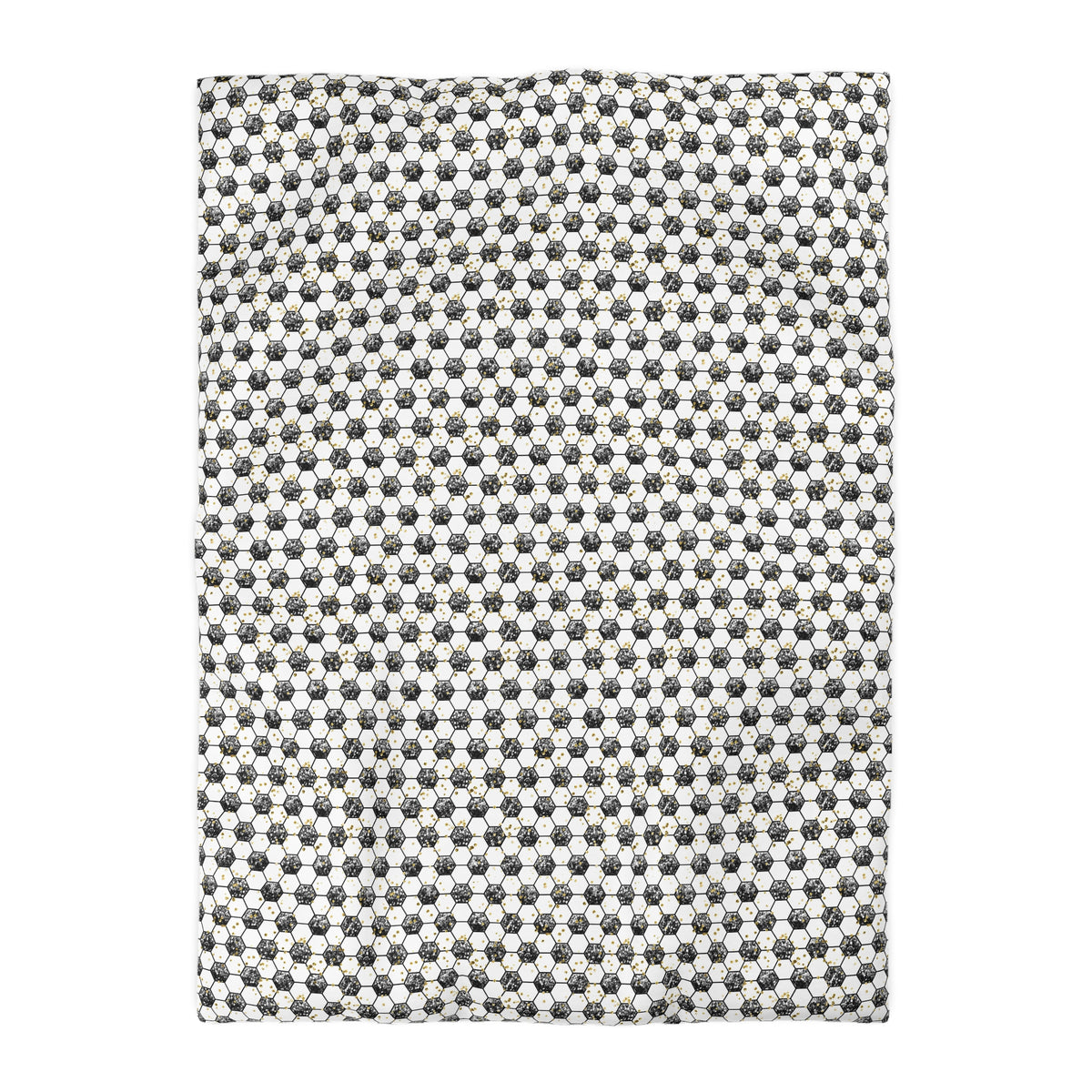 Soccer Gold Rush Microfiber Duvet Cover