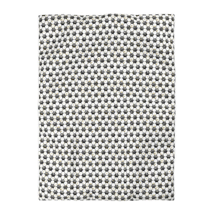 Soccer Gold Rush Microfiber Duvet Cover
