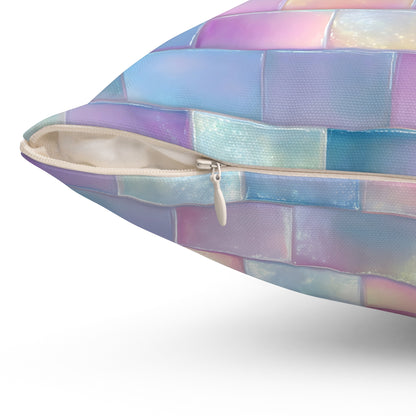 Cloudbound Panels Throw Pillow