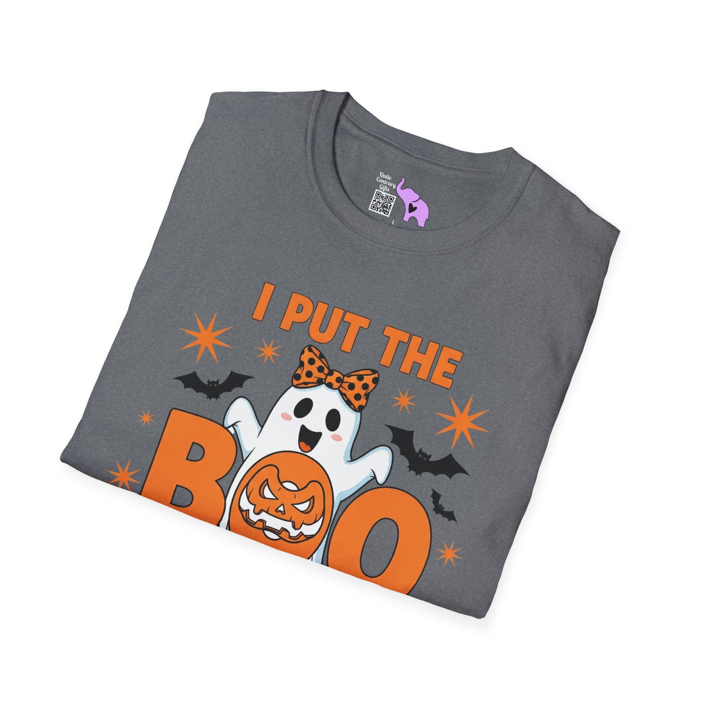 I Put the Boo in Boojee Adult T-shirt