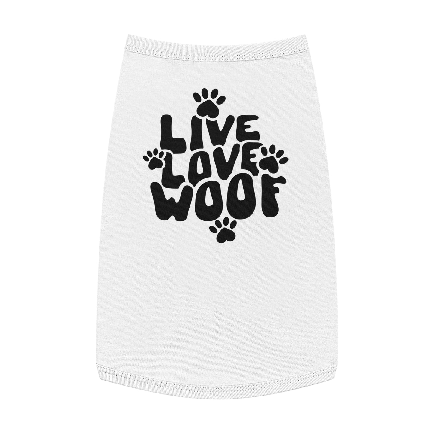 Live Love Woof Pet Tank Top