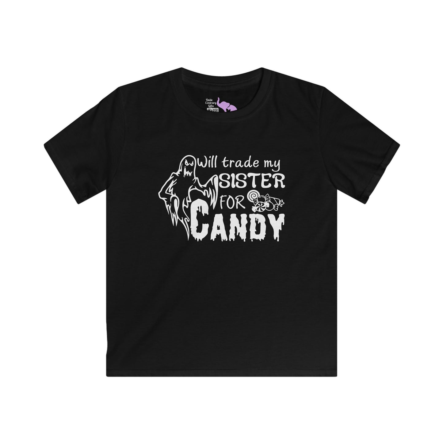 Will Trade My Sister For Candy Youth Softstyle Tee