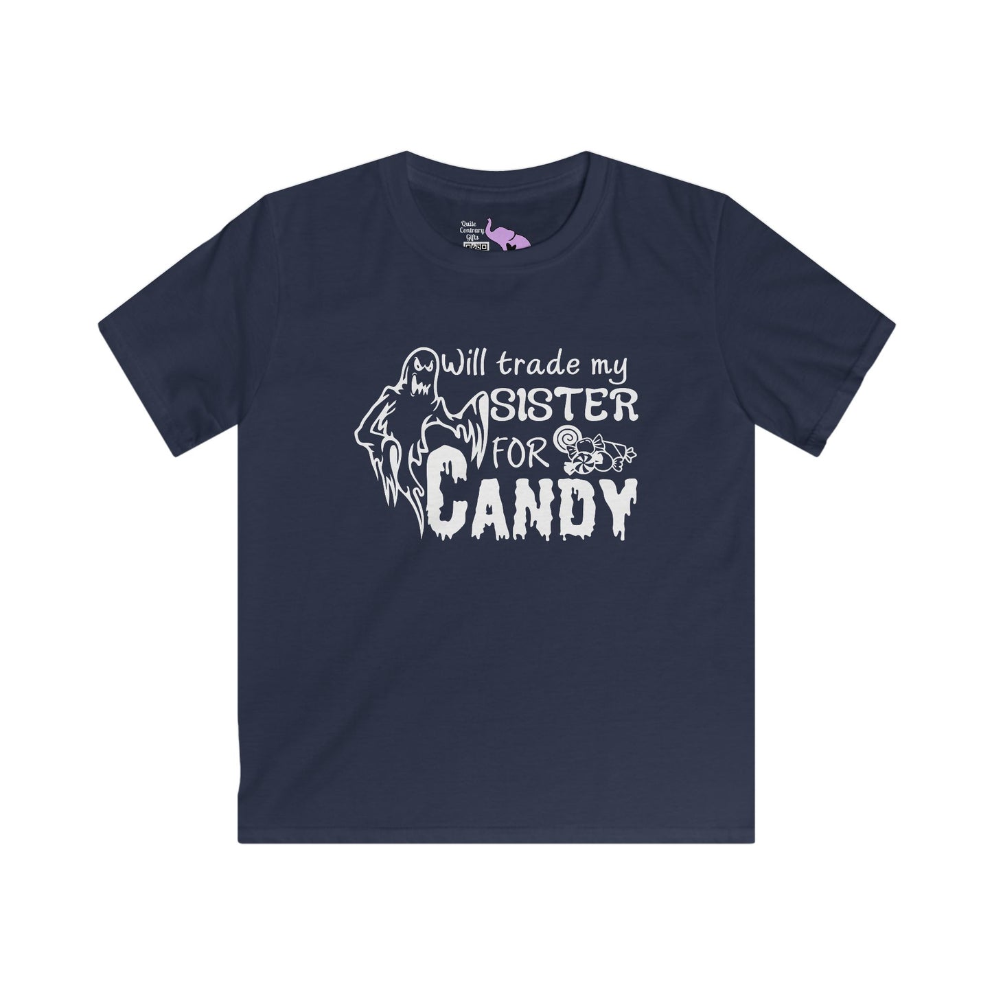 Will Trade My Sister For Candy Youth Softstyle Tee