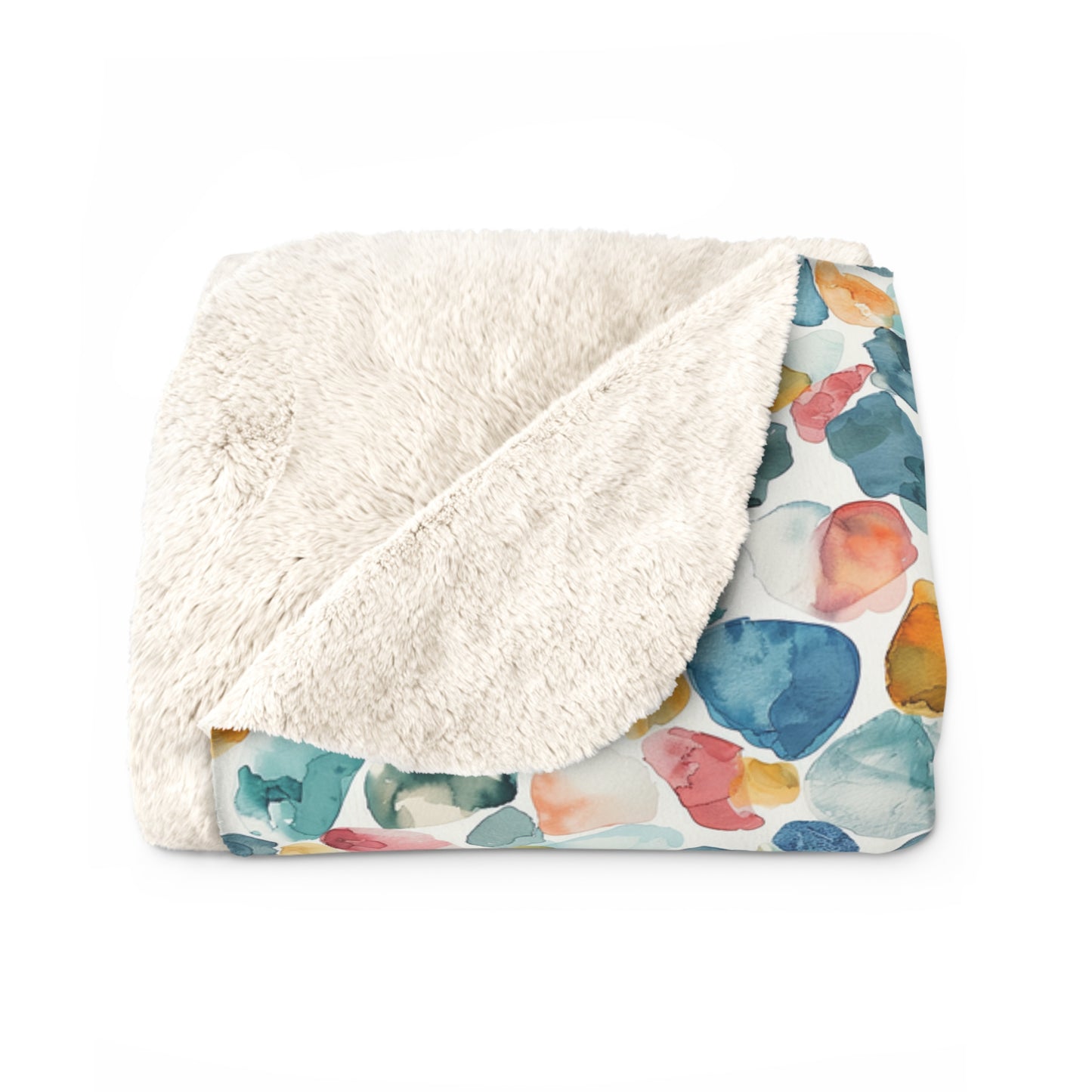 Watercolor Pebble Terrazzo Basic Bedding Set