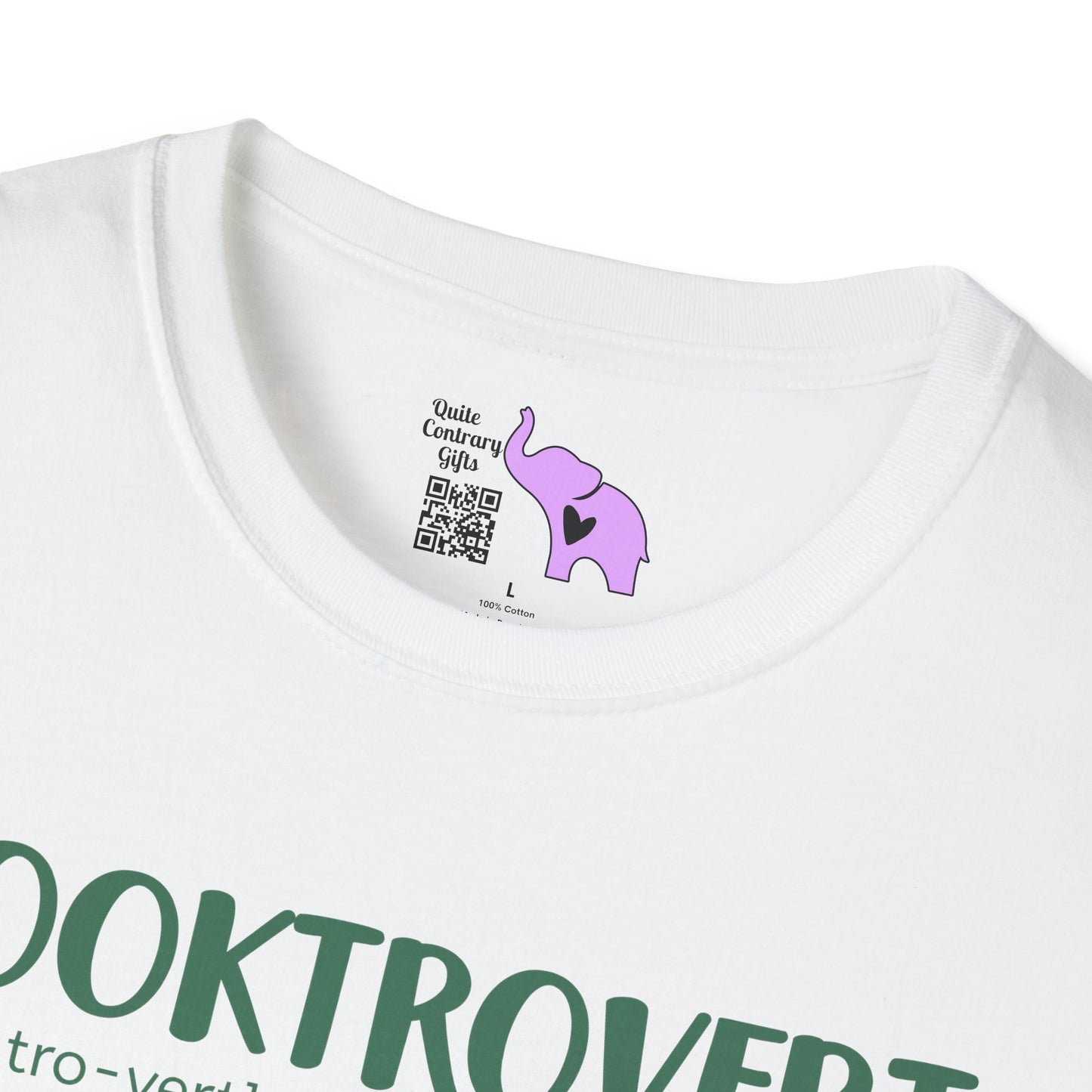 Booktrovert (Simple Definition) Adult T-shirt