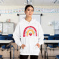 Rainbow Teacher Heavy Blend™ Hooded Sweatshirt