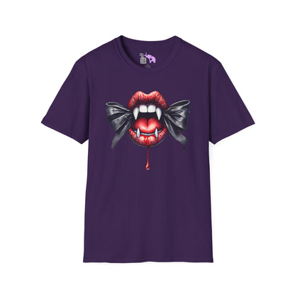Vampire Mouth Adult T-shirt