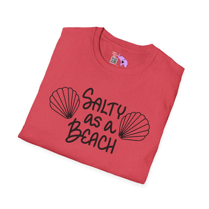 Salty As A Beach Adult T-shirt
