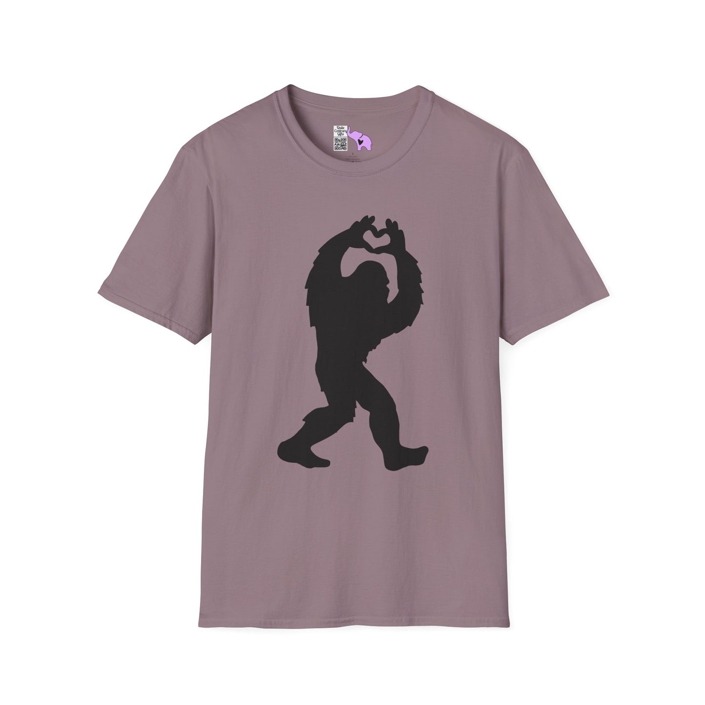 Bigfoot Loves You Adult T-shirt
