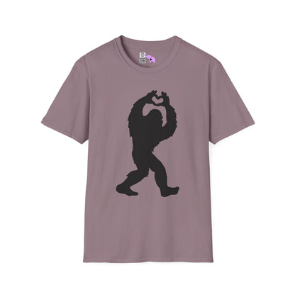 Bigfoot Loves You Adult T-shirt