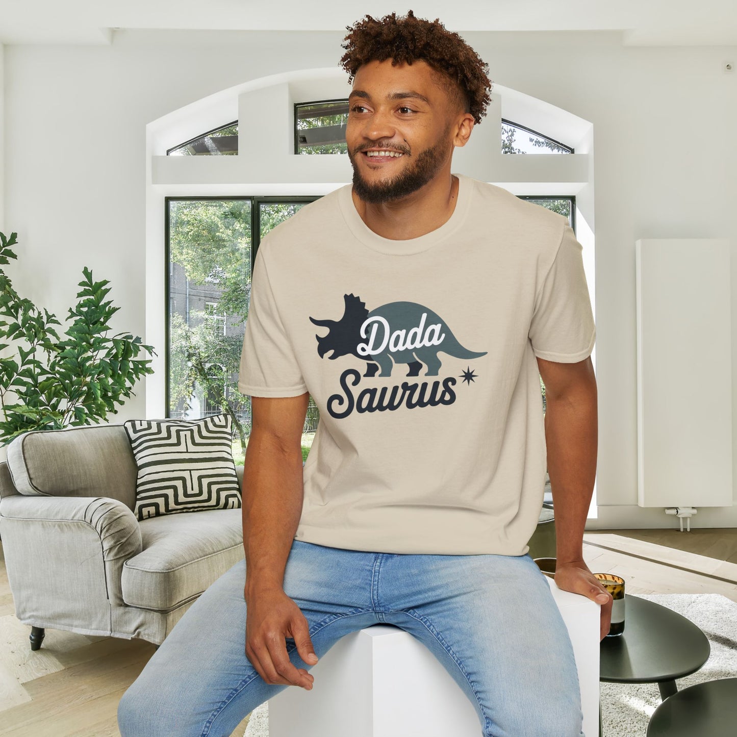 Dada Saurus Adult T-shirt
