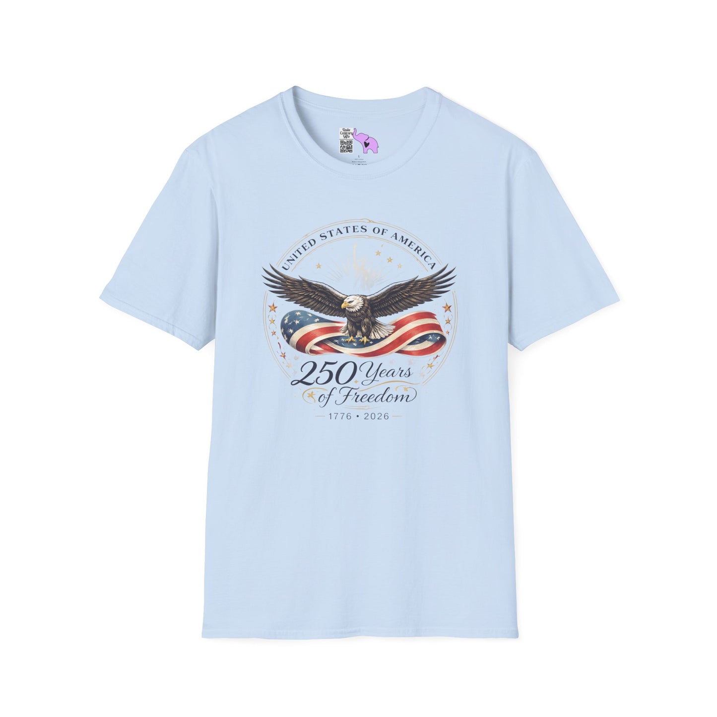 United States of America 250 Years of Freedom 1776-2026 Adult T-shirt