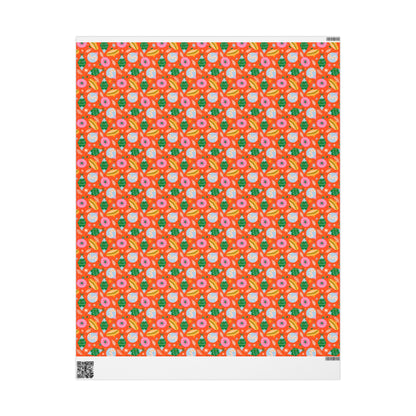 Yuletide Baubles Wrapping Paper