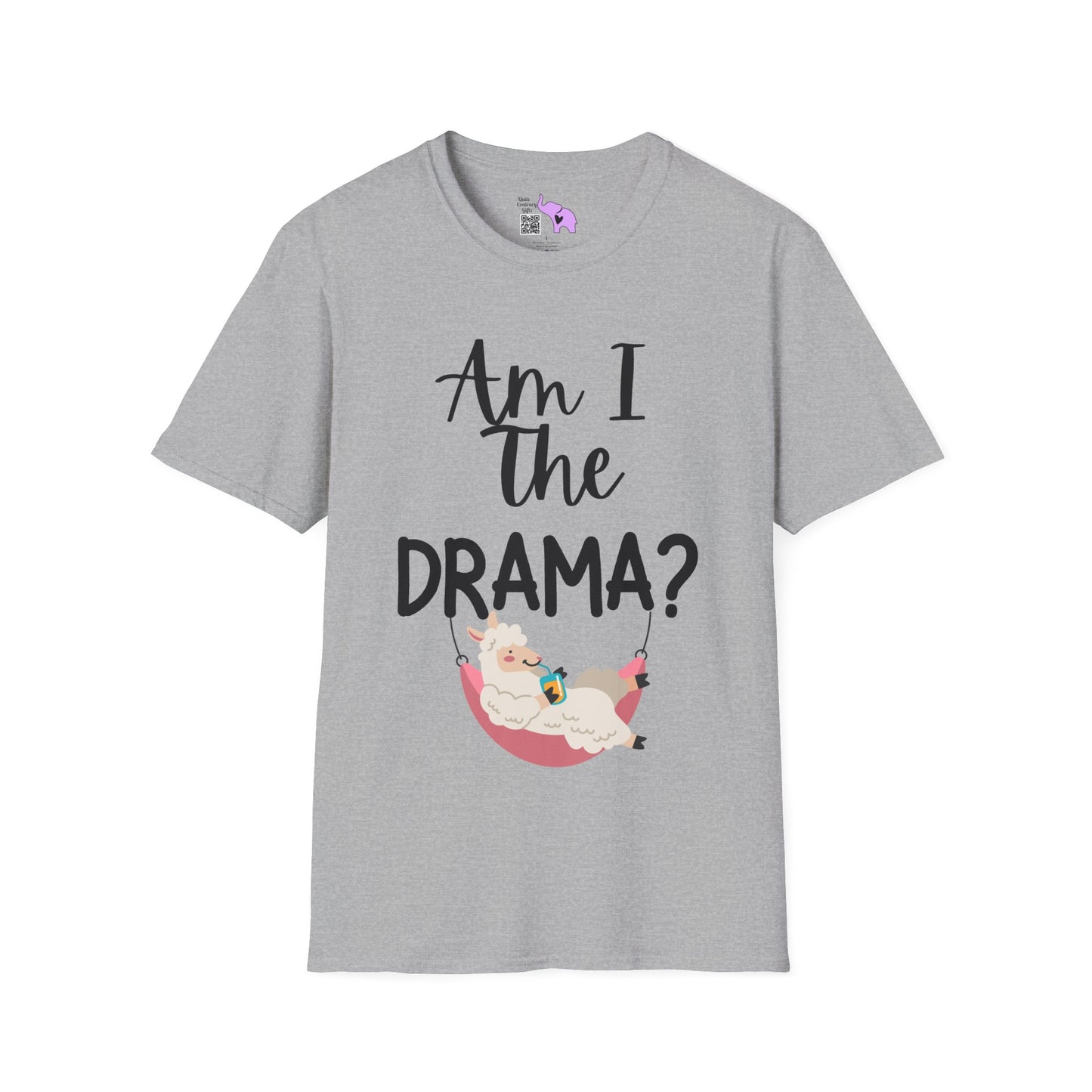 Am I The Drama? Lama Adult T-shirt